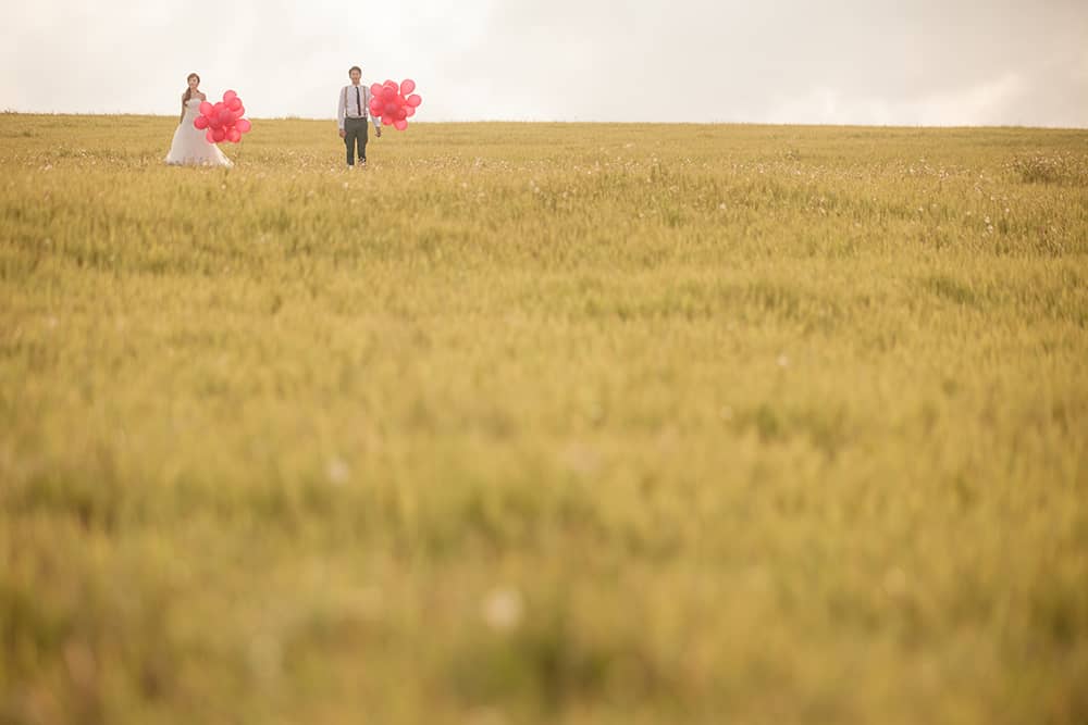 “墾丁佳樂水,墾丁婚紗,大草原婚紗,自助婚紗”