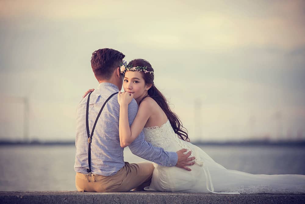 “自助婚紗,老英格蘭婚紗,雲海婚紗”