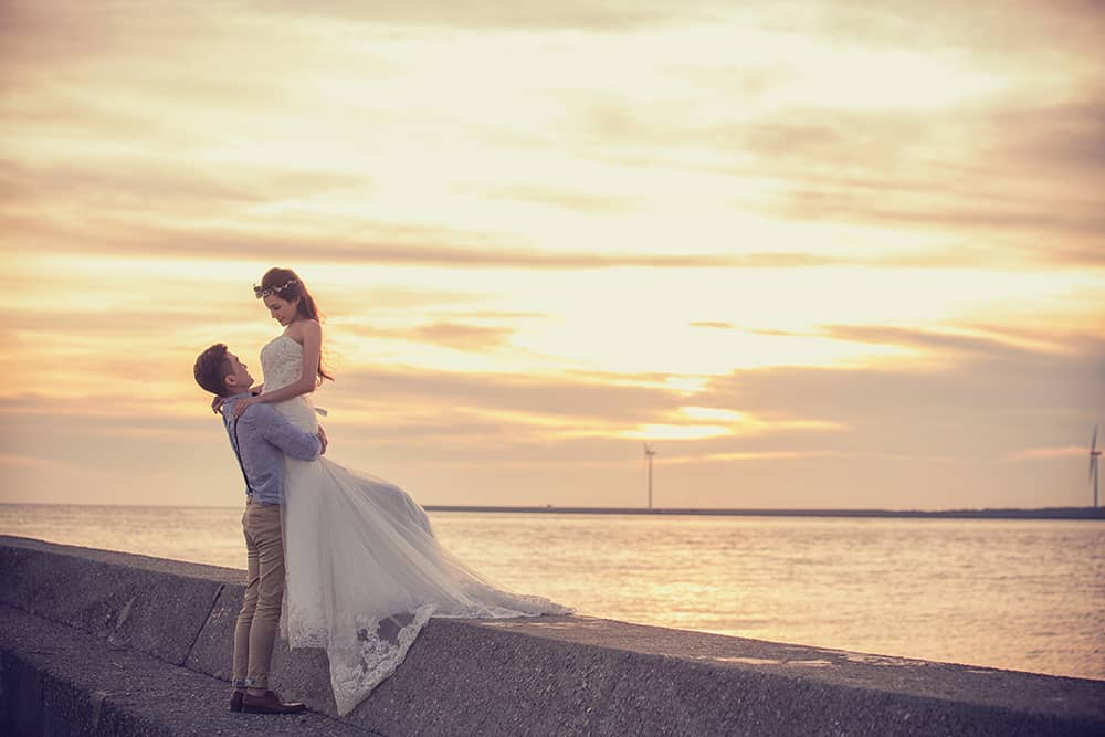 “自助婚紗,老英格蘭婚紗,雲海婚紗”
