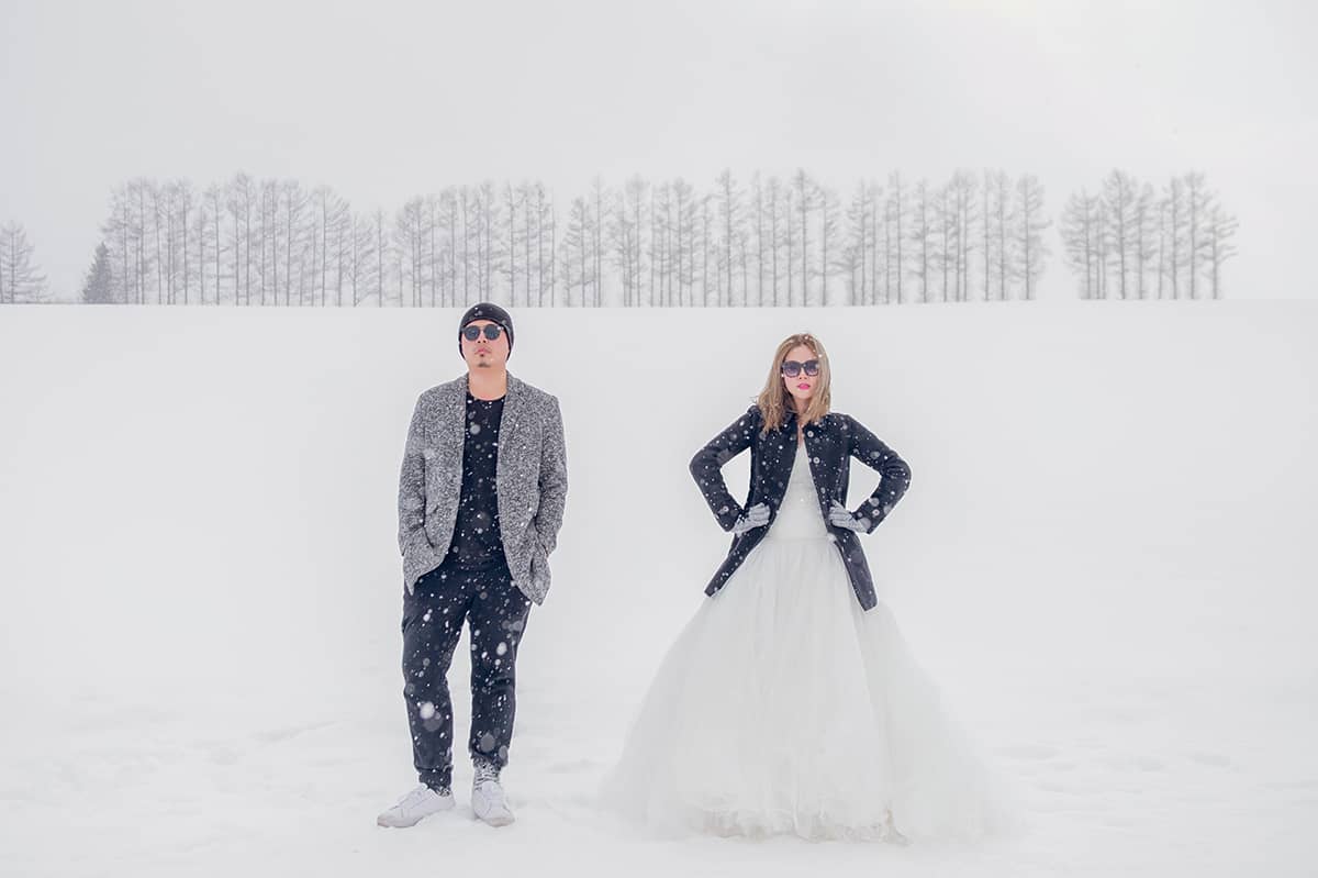 北海道婚紗,北海道小樽婚紗,雪地婚紗,北海道雪地婚紗,雪之美術館,北海道大學,日本海外婚紗,apple face海外婚紗,hokkaido,海外婚紗北海道雪景